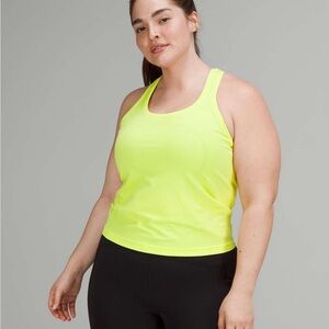 Lululemon Swiftly Tech Racerback Tank Top 2.0 *Race Length Electric Lemon